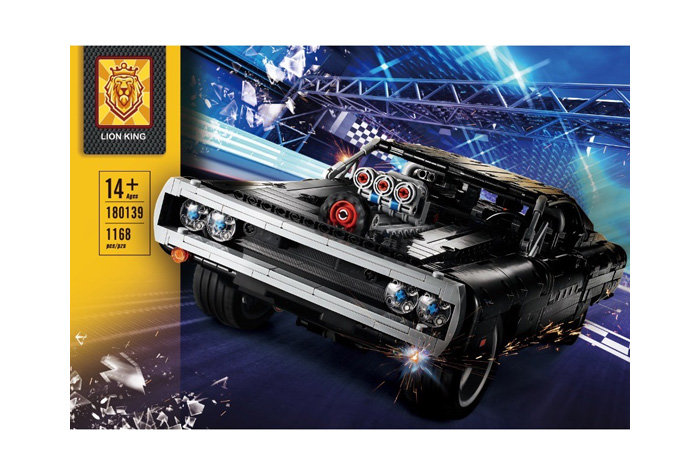 Конструктор Liong King (Lepin) аналог Lego 42111 Dodge Charger Доминика Торетто