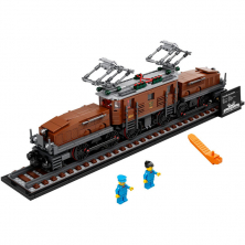 Конструктор No1 аналог Lego Creator Expert 10277 Локомотив «Крокодил»