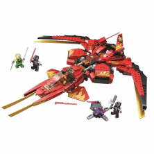 Конструктор аналог Lego Ninjago 71704 Истребитель Кая
