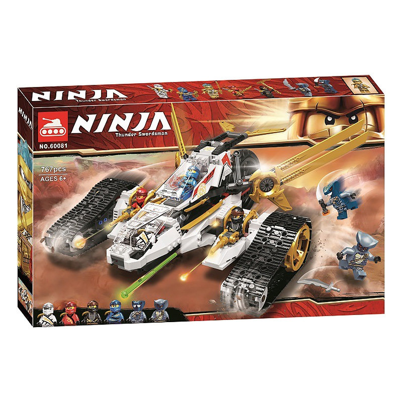 Конструктор аналог Lego Ninjago 71739 Сверхзвуковой самолёт