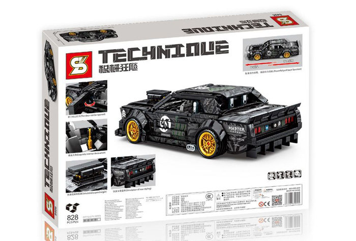 Конструктор Sembo Block (SY) Автомобиль Ford Mustang Hoonicorn