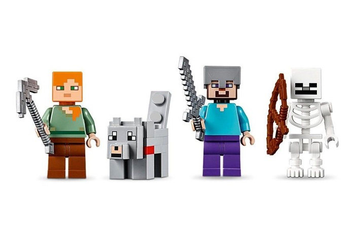 Конструктор аналог Lego Minecraft 21121 Пустынная станция