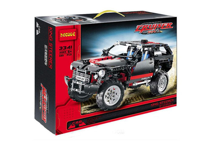 Конструктор Decool аналог LEGO 8081 Экстремальный внедорожник