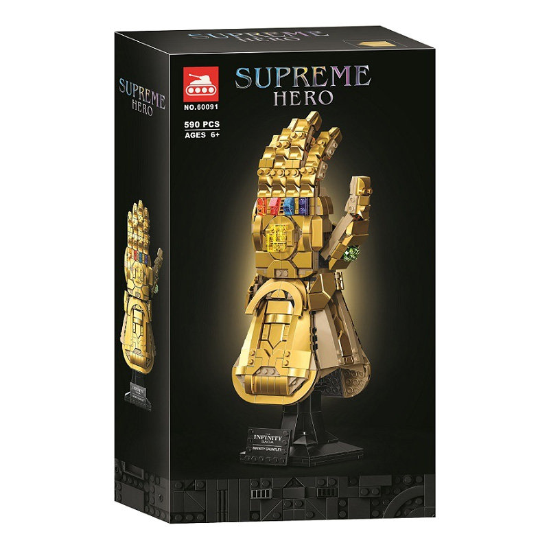 Конструктор аналог Lego Super Heroes 76191 Перчатка бесконечности