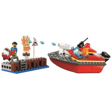 Конструктор LARI аналог Lego City 60213 Пожар в порту