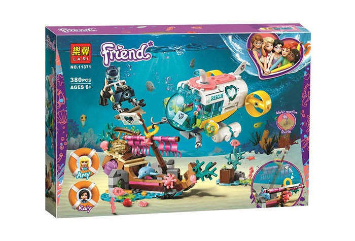 Конструктор LARI аналог Lego Friends 41378 Спасение дельфинов