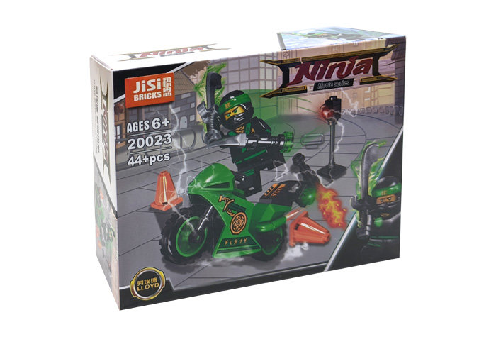 Конструктор JiSi Bricks (Decool) Транспортные средства ниндзя 8 шт