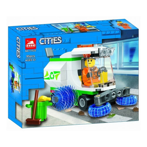 Конструктор аналог Lego City 60249 Машина для очистки улиц