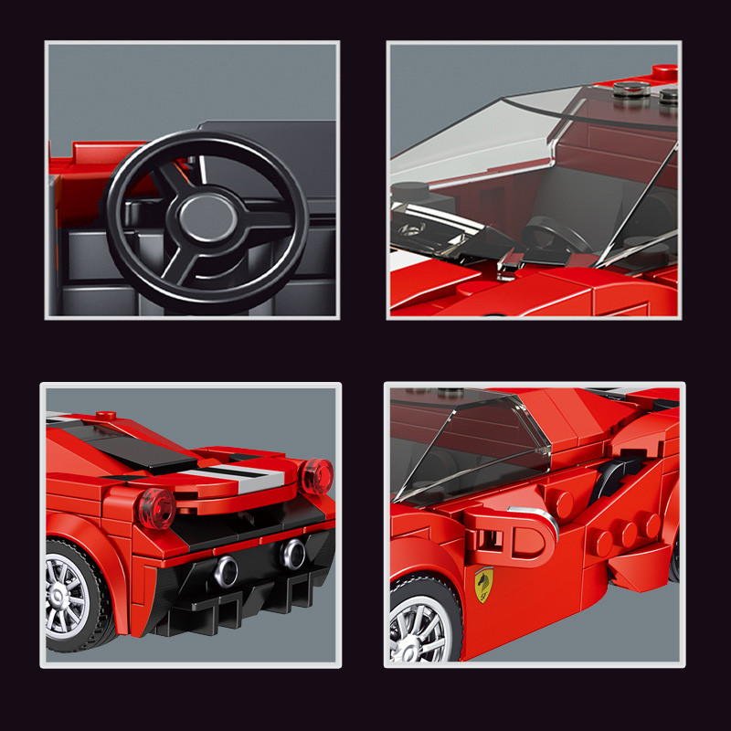 Конструктор Mould King Спорткар Ferrari 488 GTB