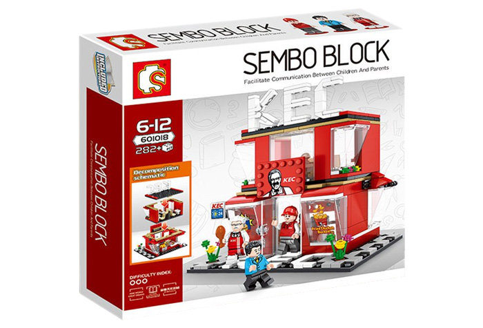Конструктор Sembo Block Закусочная KFC