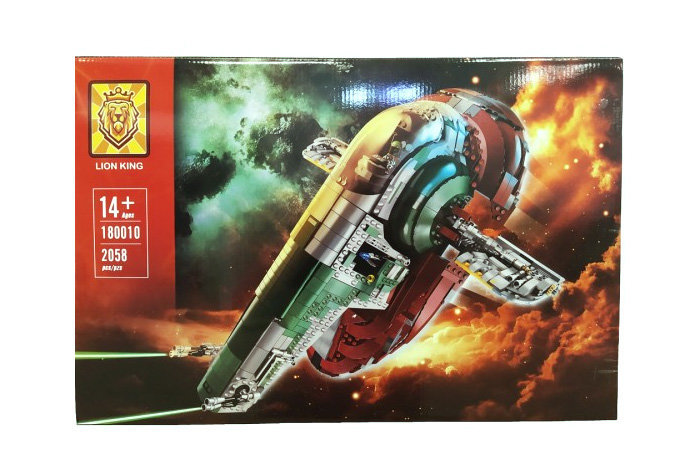 Конструктор Lion King (Lepin) аналог Lego Star Wars 75060 Звездолёт Бобы Фетта Слэйв I