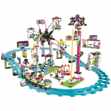 Конструктор аналог Lego Friends 41130 Парк развлечений: американские горки