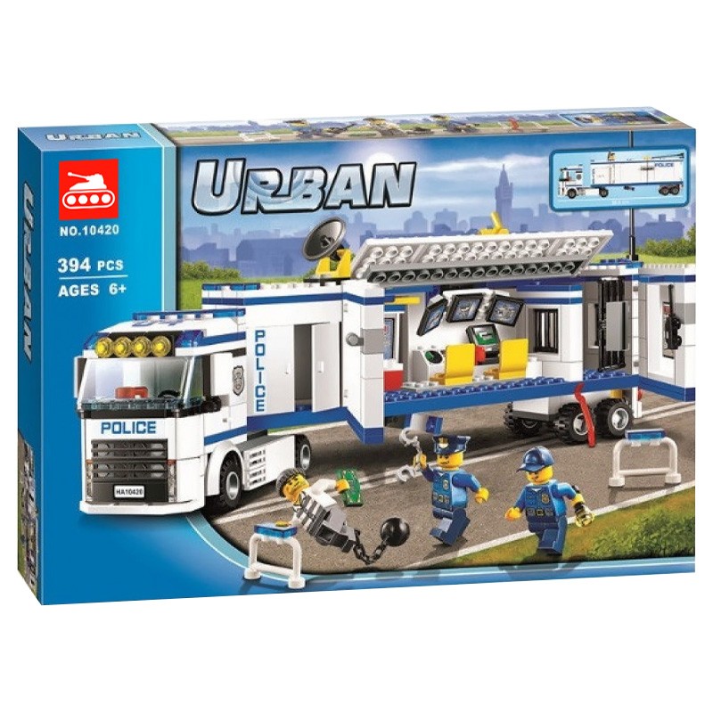Конструктор аналог Lego 60044 Выездной отряд полиции