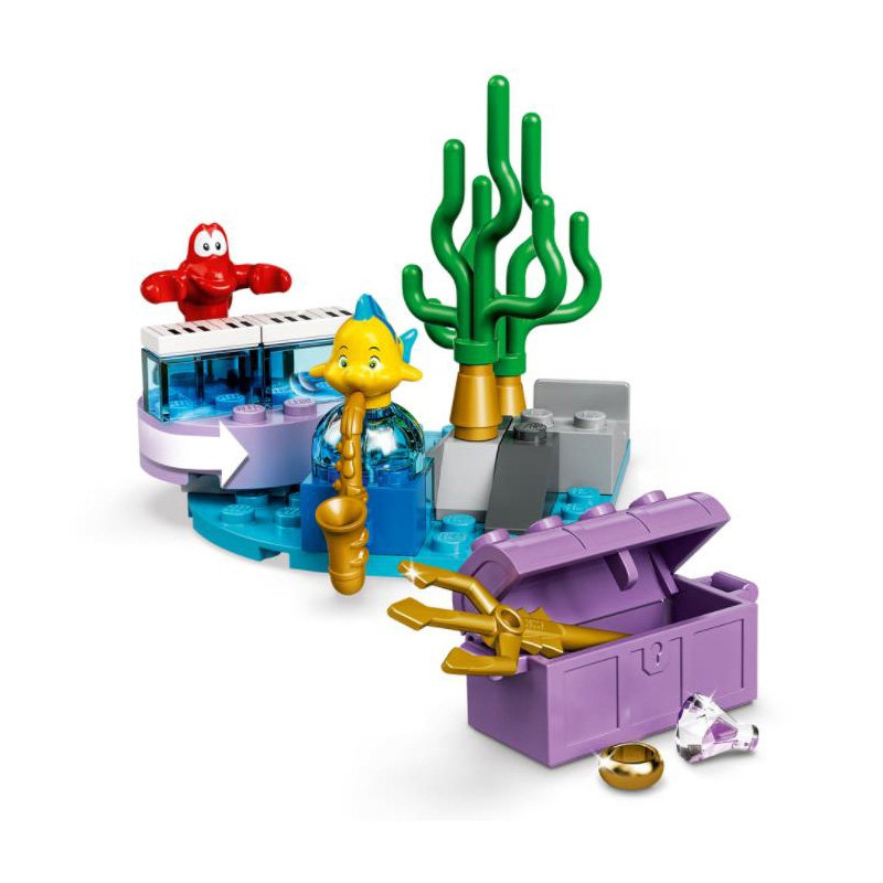 Конструктор аналог Lego Disney Princess 43191 Праздничный корабль Ариэль