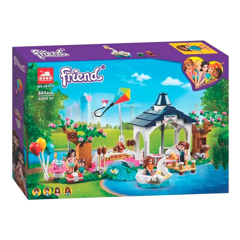 Конструктор аналог Lego Friends 41447 Парк Хартлейк Сити
