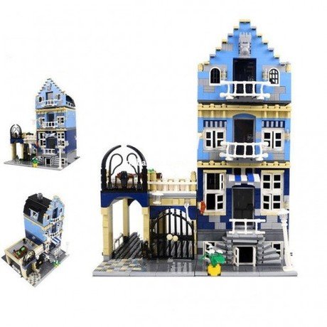 Конструктор Lion King аналог Lego Creator 10190 Торговая улица