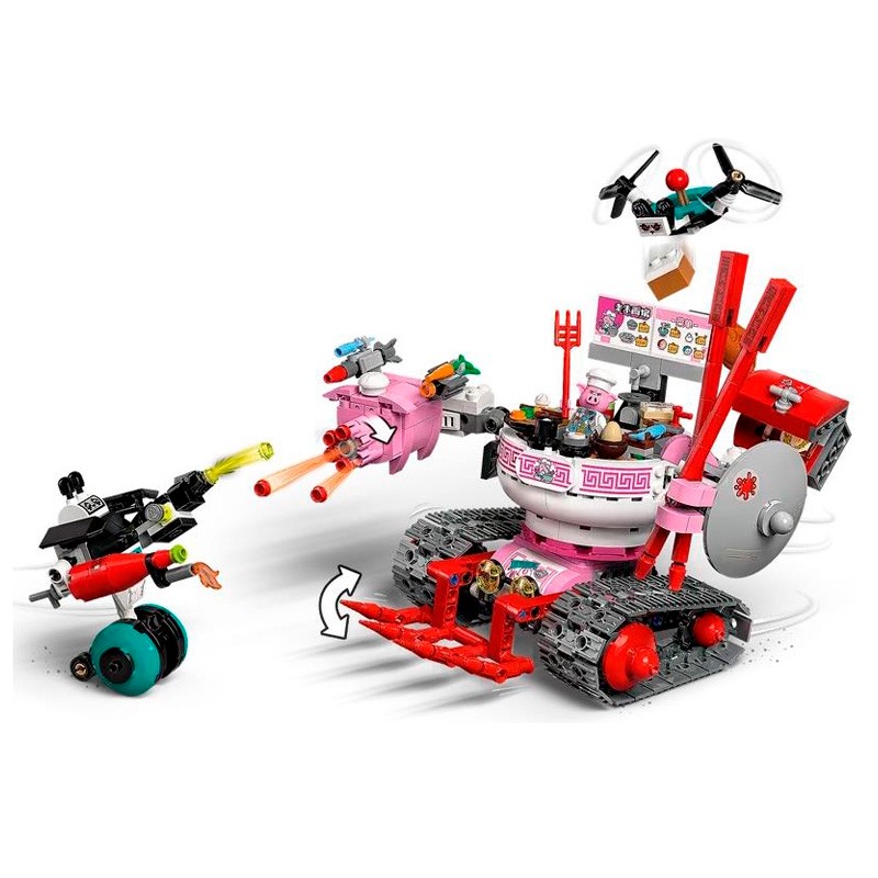 Конструктор аналог Lego Манки Кид 80026 Танк-лапша Пигси
