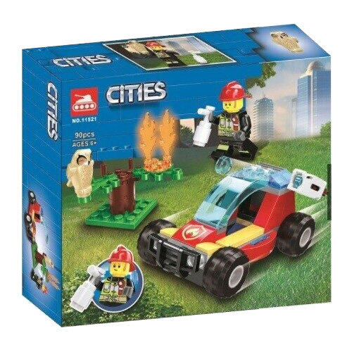 Конструктор LARI аналог Lego City 60247 Лесные пожарные