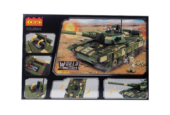 Конструктор COGO Основной боевой танк Т-90