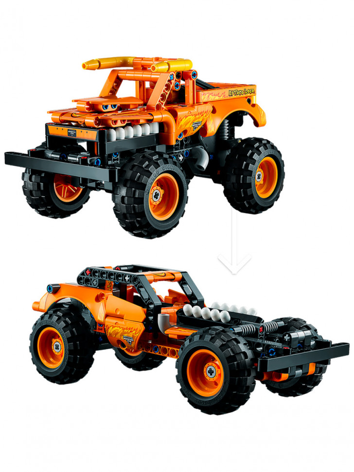 Конструктор аналог Лего Техник 42135 Monster Jam: El Toro Loco