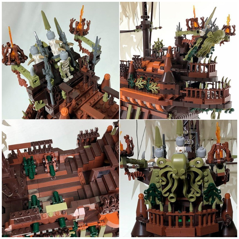 Конструктор Mould King Летучий Голландец Дейви Джонса