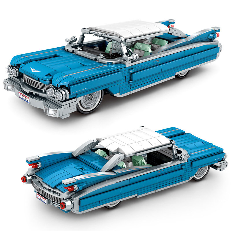 Конструктор Sembo Block Пекинский автомузей: Cadillac Eldorado