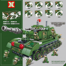 Конструктор SX Боевые танки (8 в 1)
