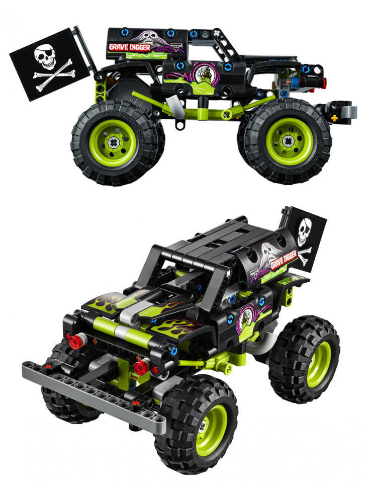 Конструктор аналог Лего Техник 42118 Monster Jam: Grave Digger