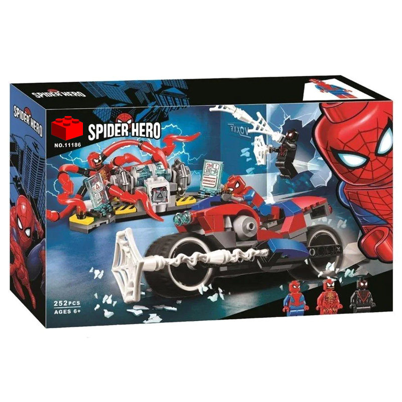 Конструктор BELA аналог LEGO 76113 Спасательная операция на мотоциклах