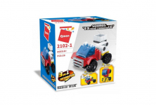 Конструктор Qman (Enlighten Brick) Автомобиль спасателей 3 в 1