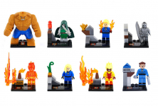 Минифигурки SY Фантастическая четвёрка (Fantastic Four) 8 шт