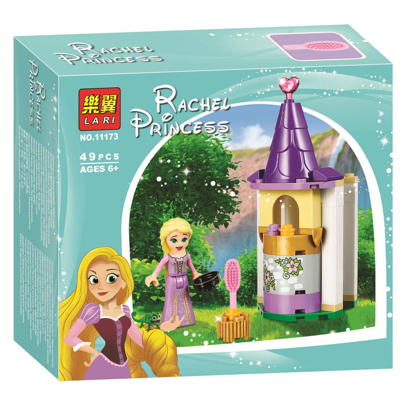Конструктор LARI аналог Lego Disney Princess 41163 Башенка Рапунцель