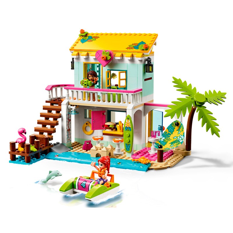 Конструктор аналог Lego Friends 41428 Пляжный домик