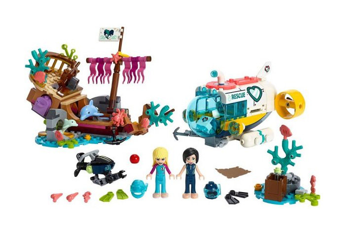 Конструктор LARI аналог Lego Friends 41378 Спасение дельфинов