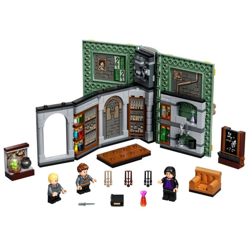 Конструктор LARI аналог Lego Harry Potter 76383 Учёба в Хогвартсе: Урок зельеварения