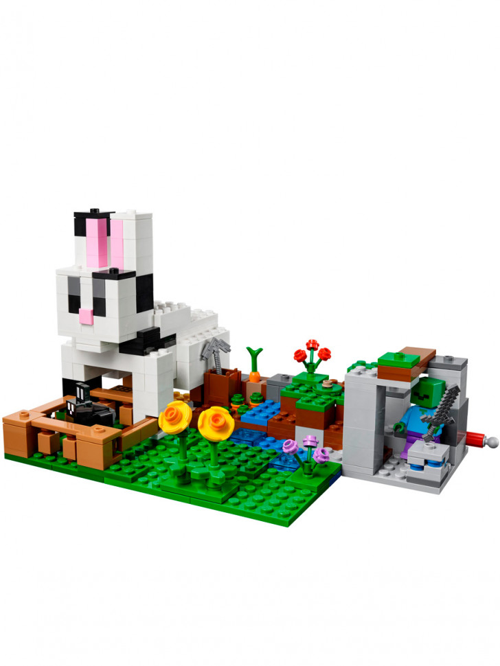 Конструктор аналог Lego Minecraft 21181 Кроличье ранчо