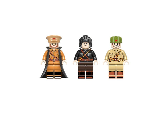 Конструктор Brick Battle Советский тяжелый танк КВ-2