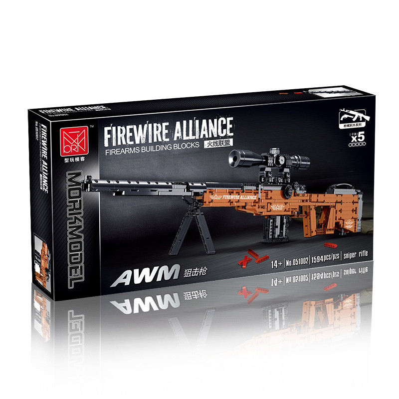 Конструктор MORK Снайперская винтовка AWM