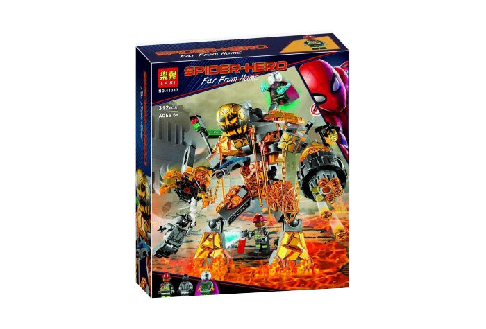 Конструктор LARI аналог LEGO 76128 Бой с Расплавленным Человеком