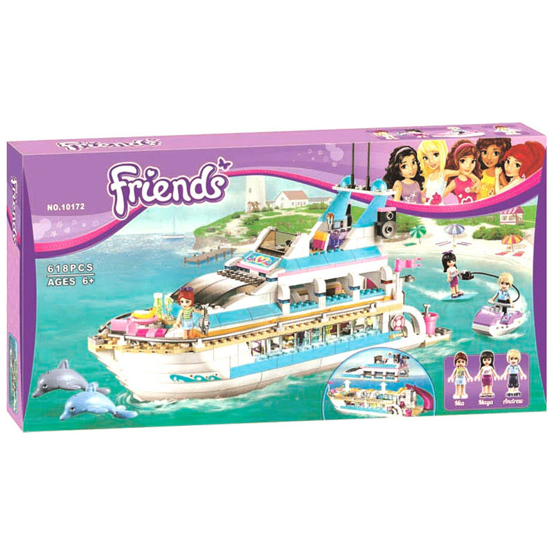 Конструктор BELA аналог Lego Friends 41015 Круизный лайнер
