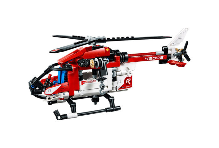 Конструктор LARI аналог LEGO 42092 Спасательный вертолёт