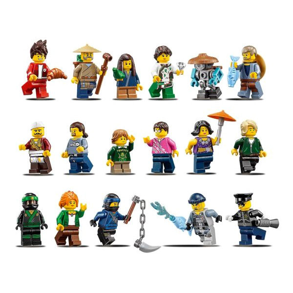 Конструктор BELA аналог Lego 70620 НИНДЗЯГО Сити