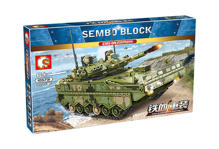 Конструктор Sembo Block Боевая машина пехоты ZBD-04