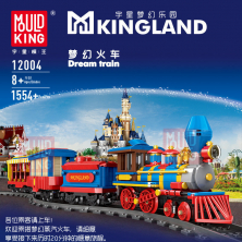 Конструктор Mould King Поезд мечты Уолта Диснея на радиоуправлении