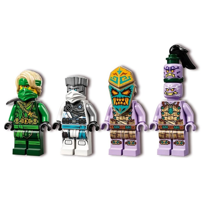 Конструктор аналог Lego Ninjago 71746 Дракон из джунглей