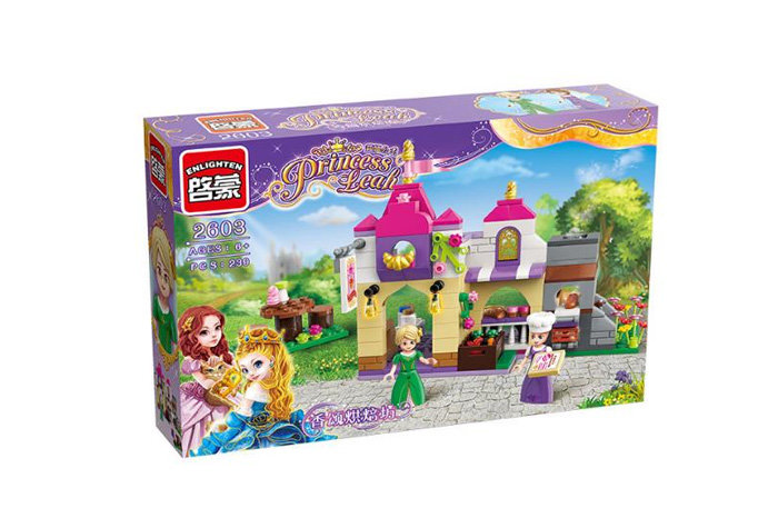 Конструктор Qman (Enlighten Brick) Пекарня Шансон