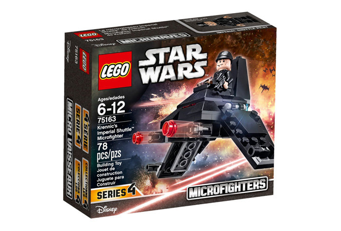Конструктор LEGO Star Wars Микроистребитель Имперский шаттл Кренника