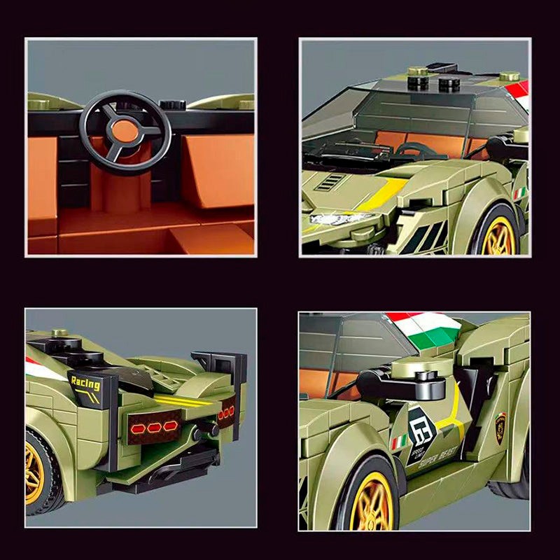 Конструктор Mould King Спорткар Lamborghini Sian