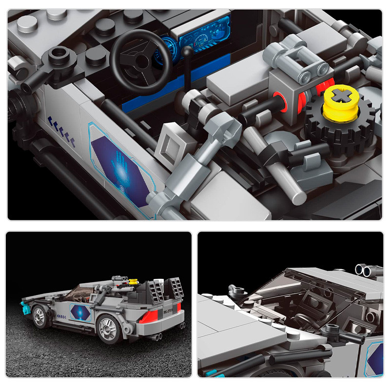 Конструктор Mould King Машина времени DeLorean DMC-12