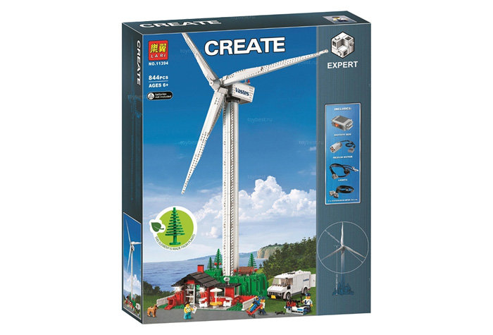 Конструктор LARI аналог LEGO 10268 Ветряная турбина Vestas